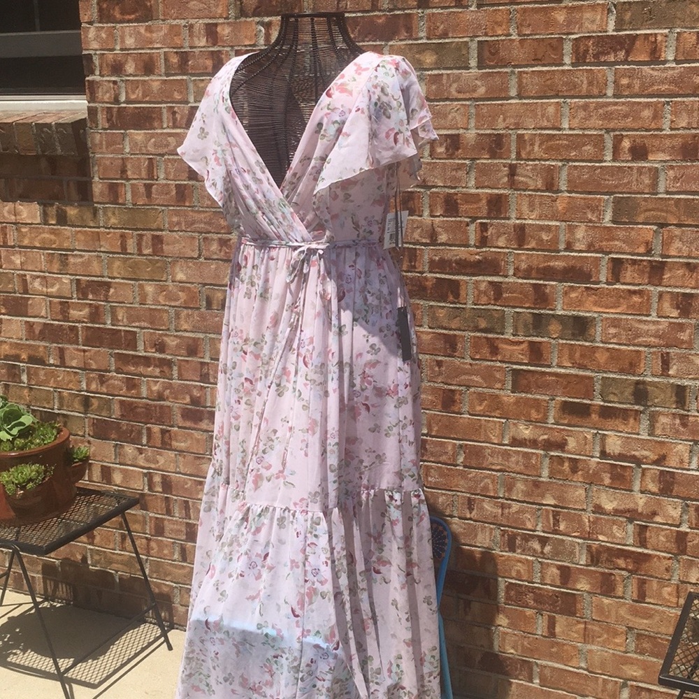 Vera Wang Floral Maxi